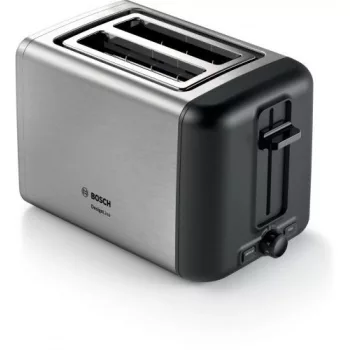   BOSCH TAT3P420 Kompakt kenyérpirító | DesignLine | 970 W | Nemesacél