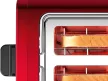 Bosch TAT3P424 kenyérpirító, 2 szeletes, DesignLine, metálpiros-fekete