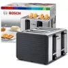 BOSCH TAT7S45 Kenyérpirító | 1800 W | Grafit/Inox