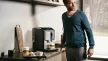 SIEMENS TF305E04 Teljesen automata kávéfőző |  EQ300 |  Titán/Fekete | Kivehető víztartály | 15 bar