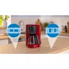 BOSCH TKA2M114 Kávéfőző | MyMoment | 1200W | Piros