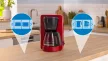 BOSCH TKA2M114 Kávéfőző | MyMoment | 1200W | Piros