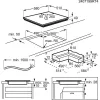   AEG TO64IC0FIT Matt karcálló felület Beépíthető indukciós főzőlap | 60 cm