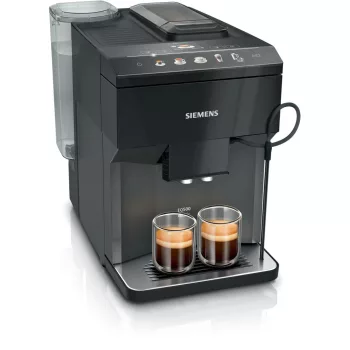   SIEMENS TP511R09 Teljesen automata kávéfőző | EQ500 | Fekete | Kivehető víztartály | 15 bar