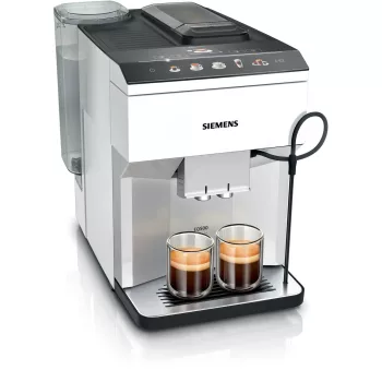  SIEMENS TP515R02 Teljesen automata kávéfőző | EQ500 | Fehér | Kivehető víztartály | 15 bar