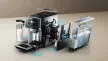 SIEMENS TQ717R03 Teljesen automata kávéfőző | EQ700 | Nemesacél/Fekete | Kivehető víztartály | 19 bar