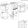 AEG TR7PB731SB Beépíthető  gőzsütő | Fekete