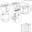 AEG TR7PB731SB Beépíthető  gőzsütő | Fekete