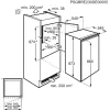   AEG TSK5O882DS Beépíthető hűtőszekrény | 142 l | 88 cm magas | 56 cm széles