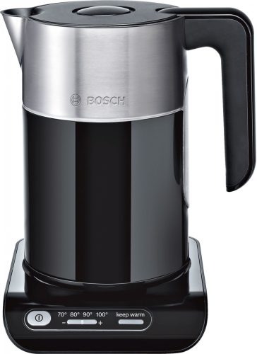 BOSCH TWK8613P Vízforraló | Styline | 1.5 l | 2000-2400 W | Fekete