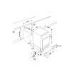   Smeg U8F082DE1 Beépíthető fagyasztószekrény | 95l | Fehér | 82 cm