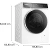   BOSCH WGB266A5BY Serie|8 elöltöltős mosógép i-DOS, 11 kg, 1600 f/p
