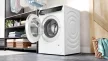 BOSCH WGB266A6BY Serie|8 elöltöltős mosógép i-DOS, 11 kg, fehér-inox