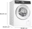 BOSCH WGH256A0BY Serie|6 Elöltöltős mosógép  