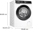 BOSCH WNG25401BY Serie|6 Mosó-szárítógép, 10,5/6 kg, 1400 f/p