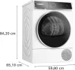 BOSCH WQB246DNBY Serie|8 Hőszívattyús szárítógép    