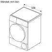 BOSCH WQG14500BY Serie|6 Hőszívattyús szárítógép   