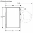 BOSCH WQG245C0BY Serie|6 Hőszívattyús szárítógép  