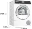 BOSCH WQH246D3BY Serie|6 Hőszívattyús szárítógép