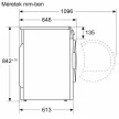 BOSCH WQH246D3BY Serie|6 Hőszívattyús szárítógép