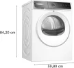 BOSCH WRB247CEBY Serie|8 Hőszívattyús szárítógép