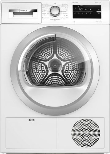 BOSCH WTH85292BY Serie|4 Hőszívattyús szárítógép | 8 kg | EasyClean | TouchControl | A++