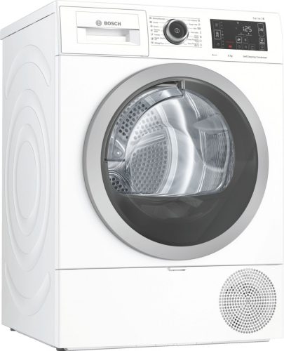 Bosch WTW876LBY Serie|6 Hőszívattyús kondenzációs szárítógép | 8 kg | Öntisztító kondenzátor | DirectSelect | A+++