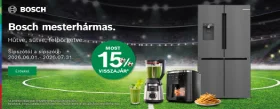 Bosch Mesterhármas – 15% visszatérítés