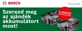 Bosch 18V-os Ajándék Akkumulátor Promóció