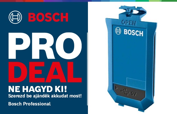 Ismerje meg a Bosch Lézeres Távolságmérőket